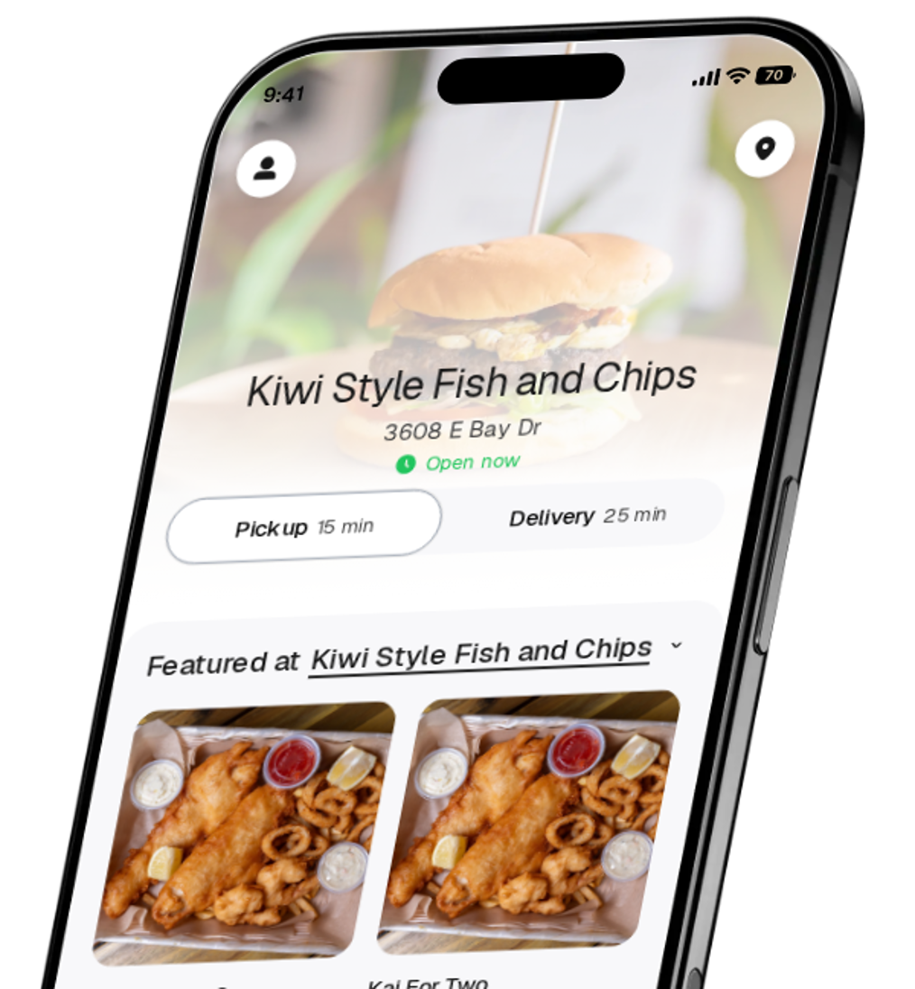 Kiwi Style Fish and Chips app preview